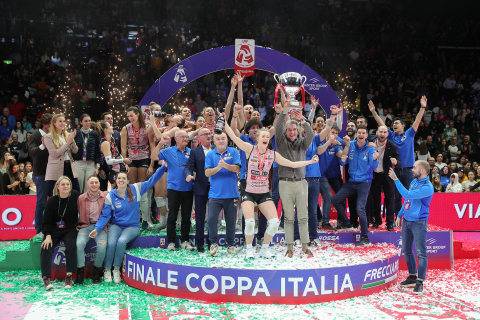 #CoppaItaliaFrecciarossa#CoppaItalia #iLoveVolley #VolleyAddictedPROSECCO DOC IMOCO CONEGLIANO 3 - VERO VOLLEY MONZA 0Finale Coppa Italia A1 FrecciarossaUnipol Arena, Bologna - 29 gennaio 2023Gallery: www.volleyaddicted.comCredit: Morotti Matteo/www.VolleyAddicted.com