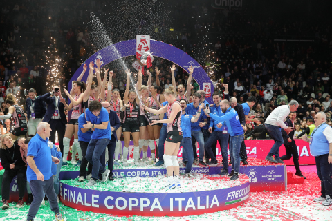 #CoppaItaliaFrecciarossa#CoppaItalia #iLoveVolley #VolleyAddictedPROSECCO DOC IMOCO CONEGLIANO 3 - VERO VOLLEY MONZA 0Finale Coppa Italia A1 FrecciarossaUnipol Arena, Bologna - 29 gennaio 2023Gallery: www.volleyaddicted.comCredit: Morotti Matteo/www.VolleyAddicted.com