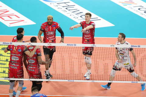 #SuperLega #VolleyAddictedSuperLega Credem Banca 2022/23 - Regular Season4^ Giornata PlayOff - Quarti di FinaleALLIANZ MILANO 3 - SIR SAFETY SUSA PERUGIA 2Allianz Cloud, Milano - 2 aprile 2023Gallery: www.volleyaddicted.comCredit: Morotti Matteo/VolleyAddicted.com