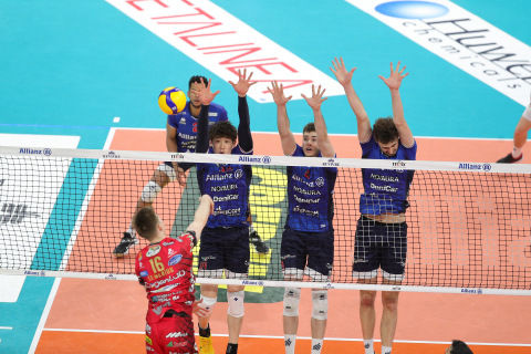 #SuperLega #VolleyAddictedSuperLega Credem Banca 2022/23 - Regular Season4^ Giornata PlayOff - Quarti di FinaleALLIANZ MILANO 3 - SIR SAFETY SUSA PERUGIA 2Allianz Cloud, Milano - 2 aprile 2023Gallery: www.volleyaddicted.comCredit: Morotti Matteo/VolleyAddicted.com