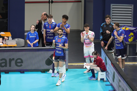 #SuperLega #VolleyAddictedSuperLega Credem Banca 2022/23 - Regular Season4^ Giornata PlayOff - Quarti di FinaleALLIANZ MILANO 3 - SIR SAFETY SUSA PERUGIA 2Allianz Cloud, Milano - 2 aprile 2023Gallery: www.volleyaddicted.comCredit: Morotti Matteo/VolleyAddicted.com