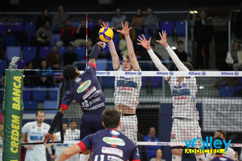 #SuperLega #VolleyAddictedSuperLega Credem Banca 2023/24 - Regular Season10^ Giornata di andataALLIANZ MILANO 3 - GIOIELLA PRISMA TARANTO 2Allianz Cloud - Milano - 17 dicembre 2023Gallery: www.volleyaddicted.comCredit: Morotti Matteo/VolleyAddicted.com