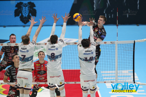 #DelMonteCoppa
#SuperLega #VolleyAddicted

Final Four Del Monte® Coppa Italia 2024 - Semifinale
SIR SUSA VIM PERUGIA 3 - ALLIANZ MILANO 2

Unipol Arena, Casalecchio di Reno (BO) - 27 gennaio 2024

Gallery: www.volleyaddicted.com
Credit: Morotti Matteo/VolleyAddicted.com